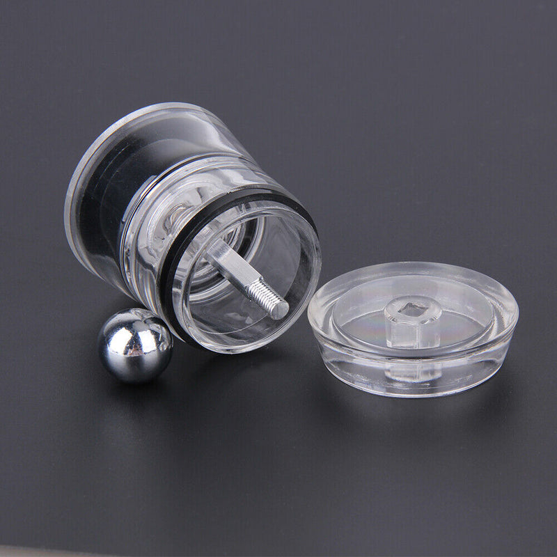 2pcs Mini Acrylic Manual Grinding Device Salt Pepper Mill Grinder Kitchen