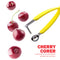 Stainless Steel Cherry Olive Corer Fruits Core Remover Seed Pitter (Yellow)