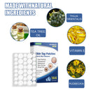 #A 144pcs Skin Tag Remover Patches Breathable Wart Treatment Stickers Cleaning