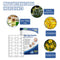 #A 144pcs Skin Tag Remover Patches Breathable Wart Treatment Stickers Cleaning