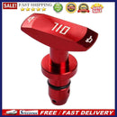 Aluminum Oil Dipstick Pull Handle for Ford Mustang GT V8 GT500 (Red)