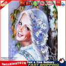 Smile Girl Part Drill Diamond Painting Home Decor DIY Mosaic Kit Picture Newly