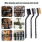 3pcs Wire Brush 7 inch Mini Rust Paint Remover Scrubbing Cleaning Brushes Newly
