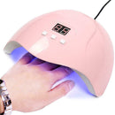 54W Nail Lamp UV LED Nail Lamp 36 Lights Gel Polish Dryer Tool Curing Nail L7C9