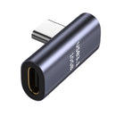 90° USB-C Male Female Adapter Data Right Angled Converter`