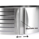 Stainless Steel 15-20cm Adjustable Retractable Circular Ring Cake Mould