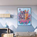5D Part Drill Special Shaped DIY Wolf Rabbit Mosaic Rhinestone Diamond Pain