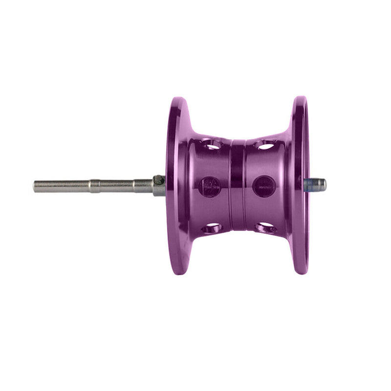 Bait Casting Reel Magnetic Brake 8kg Max Drag 7.2/1 Wheel (Purple Right) Newly
