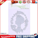 Metal DIY Wreath Woman Cutting Dies Stencils Scrapbook Card Making Craft
