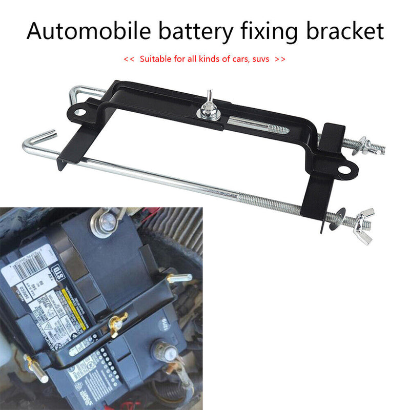 Adjustable Battery Holder Stabilizer Holding Bracket Hold Down Kit for Car