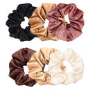 Headband Hair Rope Satin Silk Hair Tie Elastic Scrunchies Ponytail Holder