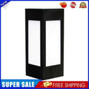 Solar Fence Post LED Cap Light Waterproof Street Garden Lamp (Warm White)