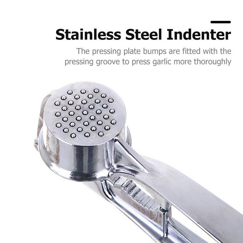 Handheld Garlic Press Crusher Rust Proof Ginger Crusher Home Kitchen Accessories