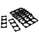 10pcs/lot 32650 3x Battery Holder Bracket Cell Safety Anti Vibration Plasti