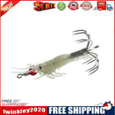4g Luminous Squid Fishing Lure Jig Hook Artificial Soft Bait Fishing Tackle