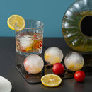 Plastic Round Ice Cube Makers Tray 4 Grid Whiskey Ice Ball Mold Kitchen Tools