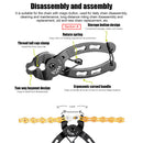 VXM Bike Chain Quick Link Tool with Hook Pliers MTB Cycling Chain Clamp (A)