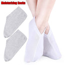 Feet for Skin Care White Grey Moisturizing Socks Spa Socks Overnight Moisture
