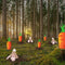 Easter Garden Bunny Carrot Easter Yard Sign Garden Scene Lawn Decor Outdoor I7V0