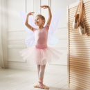 Kids Girls Fairy Wings Anti-fade Glitter Organza Princess Wing (White) Newly
