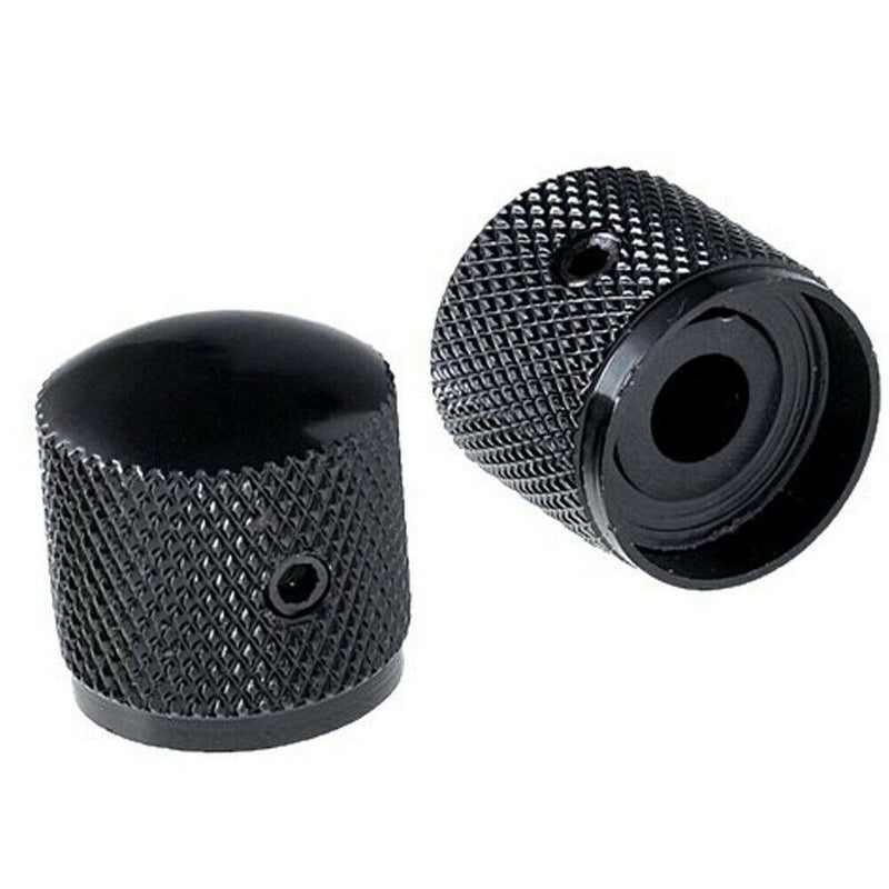Wrench Black Tone Control Knobs Electric Guitar Bass Guitar Parts Dome Knobs