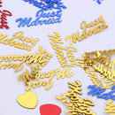 1500pcs JUST MARRIED Wedding Confetti Scattering Sprinkles Table Decration