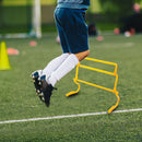 Foldable Removeable Football Barrier Frame Soccer Training Barrier (Yellow)