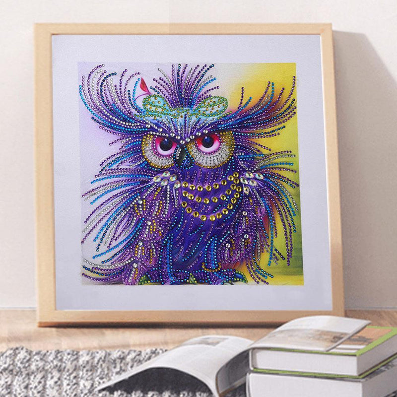 5D DIY Special Shaped Diamond Painting Bird Animal Cross Stitch Embroidery Newly