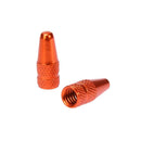 4pcs Presta Valve Stem Caps+ 4pcs Valve Cores+ Wrench Tool Kit (Red) Newly