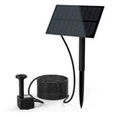 Solar Panel Kit Water Pump Pond Fountain Pool Submersible Outdoor Garden H4B4