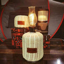 Rattan Gas Tank Cover Outdoor Camping Gas Fuel Canister Storage Protective Ca