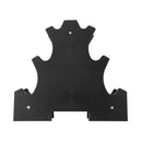 3 Tier Plastic Dumbbell Rack Storage Holder Tree Exercise Equipment Black? Newly