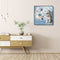 Canvas Paint By Numbers White Cat Oil Hand Painted Drawing Kit Home Decorat