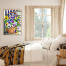 5D DIY Diamond Painting Kits Full Round Drill Morning Glory Mosaic Picture
