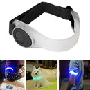 LED Luminous Night Running Arm Band Reflective Safety Warning Belt (Black)