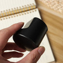 Public Toilet Bathroom Round Shape Black Handle Partition Handle Plastic Knob