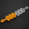 DIY Onigiri Rice Balls Mold Kitchen Sushi Maker Mould Bento Making(Orange)