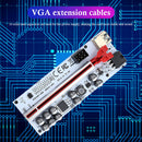 VER012 Max Computer PCI-E Riser PCI Express 1x 16x Multiplier Extension Cable