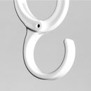 Buckle Outdoor Hanging Coat Hanger Desk Hook S shape Hooks Rail Crossbar Clips