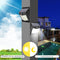 120LED Solar 3 Mode Light Control Garden Light PIR Motion Sensor Wall Lamp
