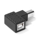 USB 2.0 Type B Male to Female Extension Adapter Right Angled for Printer Scanner