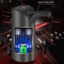 Dual Mode Water Bottle Pump USB Automatic Drinking Water Dispenser (Grey) Newly