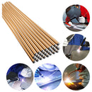 10pcs Weld Bars Cored Wire Carbon Steel Argon Arc Welding Rods (50cmx2mm) Newly