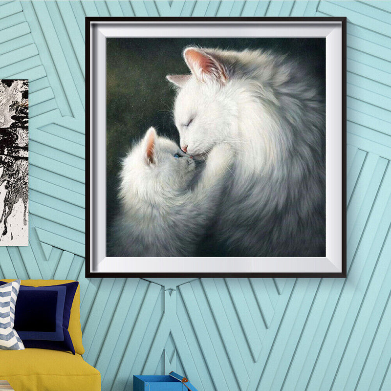 Diamond Painting Cat Full Square Drill Picture of Rhinestone DIY Drawing Kit