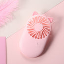 #A USB Rechargeable Mini Fan Adjustable 3 Gear Summer Personal Pocket Cooling Fa