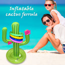 Inflatable Cactus Ring Target Toss Floating Ring Game Swimming Pool Toys