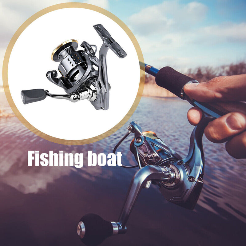 15-20kg Max Drag Spinning Fishing Reel 5.2/1 Speed Ratio Tackle (DA2000) Newly