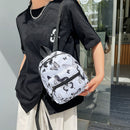 Fashion Women Animal Pattern Printing Backpack Casual Small Handbags (B)
