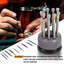 9pcs/Set Steel Screwdriver Watch Repairing Opener Spring Bar Watchmaker Tools