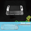 Protective Cover for NS Switch OLED Transparent PC Game Console Anti-fall She